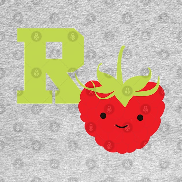 R is for Raspberry by Hedgie Designs